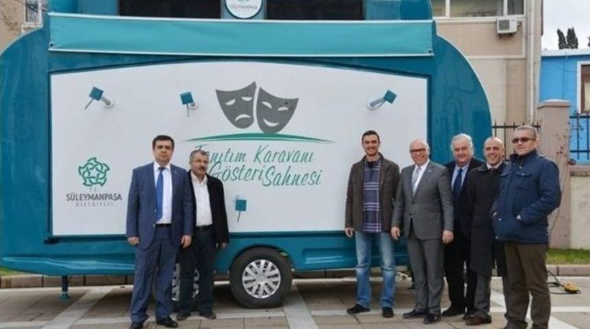 S&uuml;leymanpaşa Belediyesi&rsquo;nin &rsquo;tanıtım Karavanı G&ouml;steri Sahnesi&rsquo; G&uuml;n Y&uuml;z&uuml;ne &Ccedil;ıkıyor