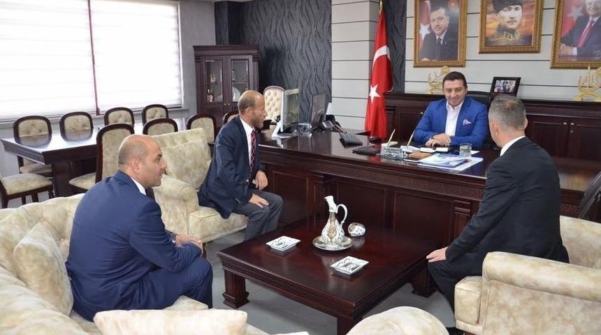 Boz&uuml;y&uuml;k Bbp Heyetinden Başkan Bakıcı&rsquo;ya Ziyaret
