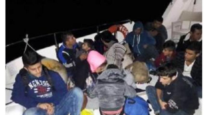 Marmaris A&ccedil;ıklarında Ka&ccedil;ak Operasyonu