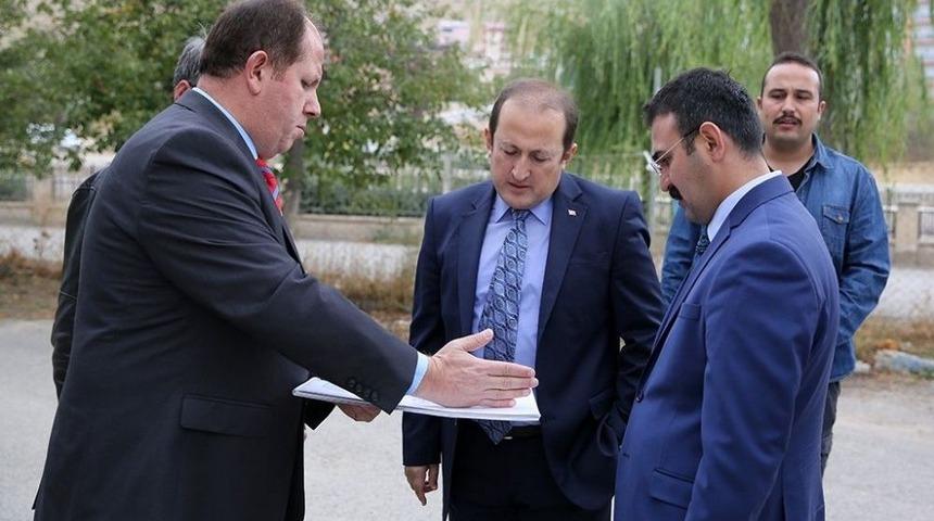 Vali Pehlivan, Yeni H&uuml;k&uuml;met Konağı Alanında İncelemelerde Bulundu