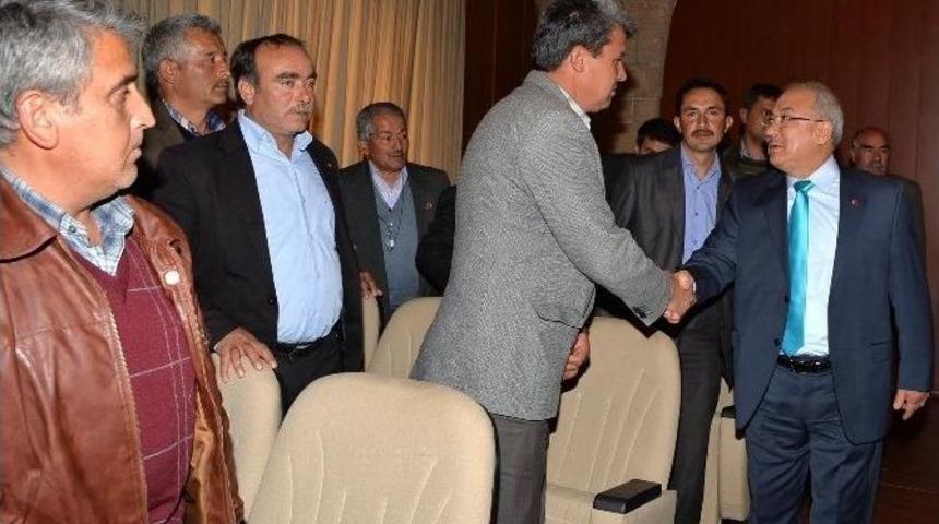 Başkan Kocamaz Silifke&rsquo;de Muhtarlarla Buluştu