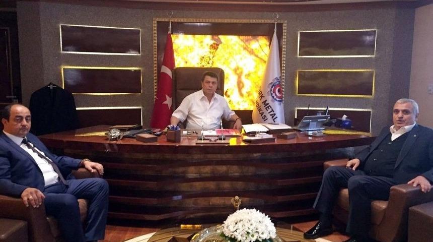 Demirtaş&rsquo;tan T&uuml;rk Metal&rsquo;e Teşekk&uuml;r Ziyareti