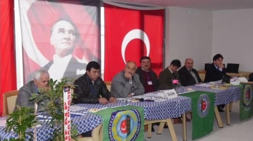 Korkuteli Ziraat Odası Başkanı &Ccedil;etin, G&uuml;ven Tazeledi