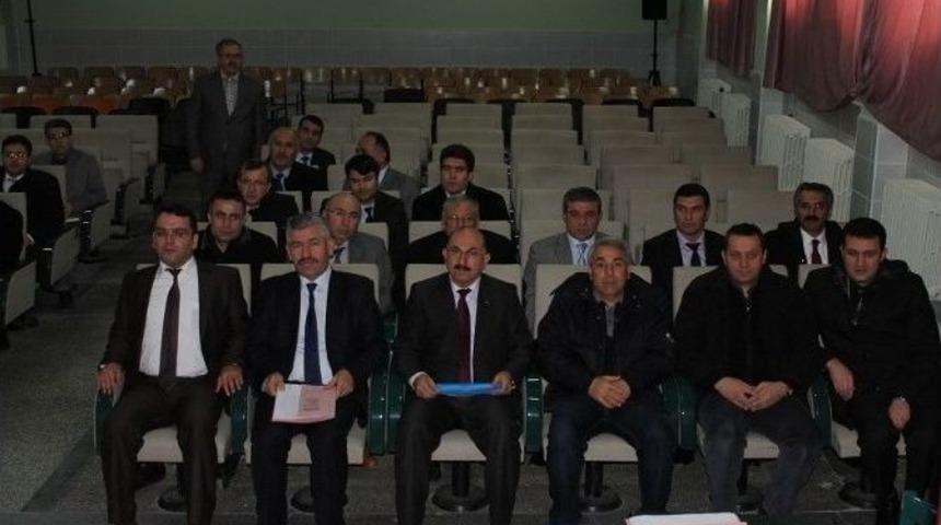 Sungurlu&rsquo;da Okul M&uuml;d&uuml;rlerine Semineri