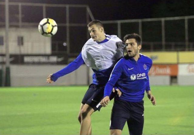 Trabzonspor, Teleset Mobilya Akhisarspor Maçı Hazırlıklarını Sürdürdü