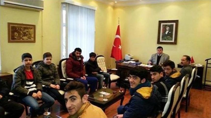 Voleybolculardan Sorgun Kaymakamı Arslantaş&rsquo;a Ziyaret