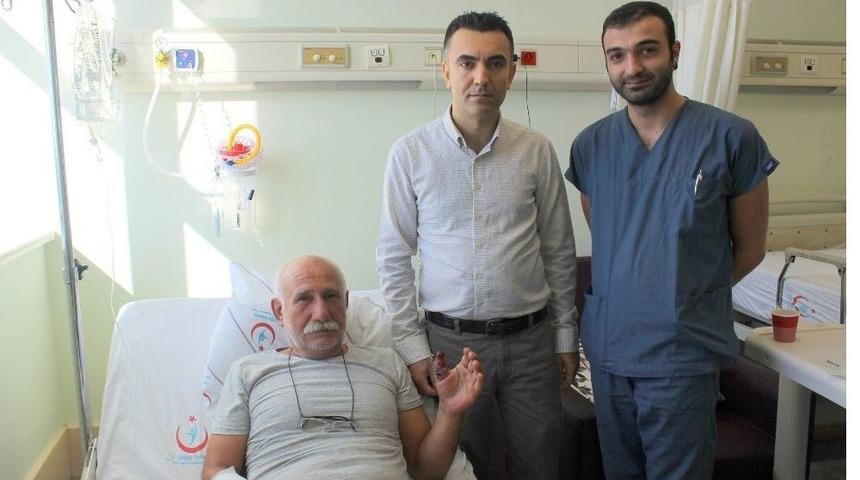 Kopan Parmağı 3 Saatte Dikildi