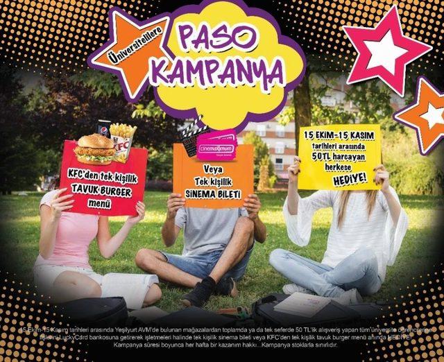 Avm’den Üniversitelilere Paso Hediye 1