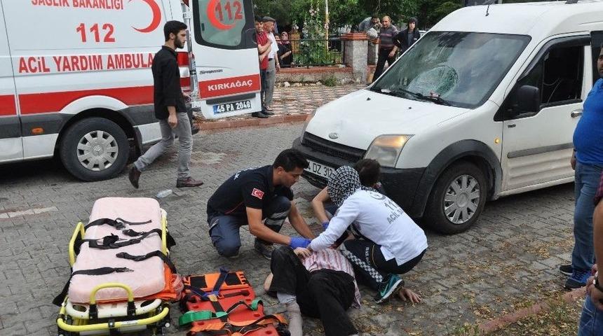(&ouml;zel Haber) Kazada Ağır Yaralanan Yaşlı Adam 5 Ayda Ayağa Kalktı