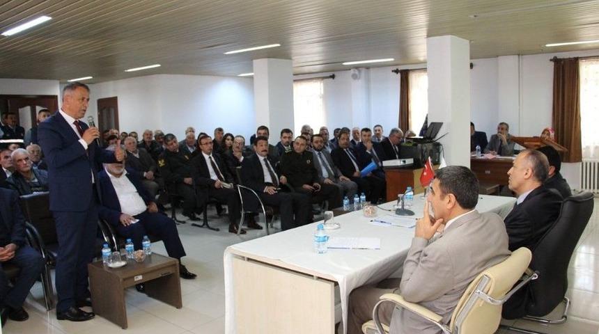 &Ccedil;erkeş&rsquo;te Muhtarlar Toplantısı