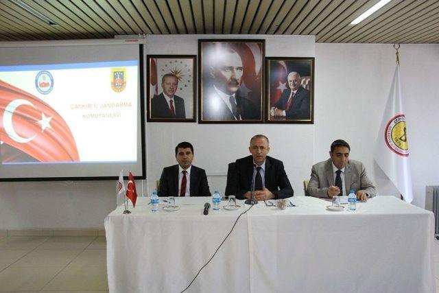 &Ccedil;erkeş&rsquo;te Muhtarlar Toplantısı 2