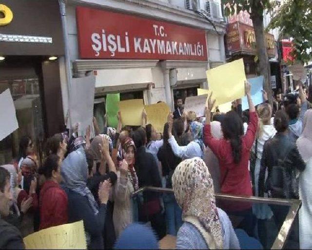 Şişli'de Velilerin Okul Eylemi