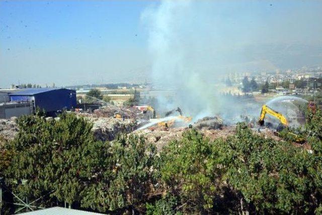 Kahramanmaraş taki Kağıt Fabrikasında Yangın 2