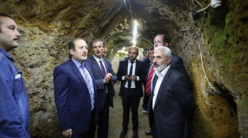 Vali Pehlivan, Aydıntepe Yeraltı Şehri&rsquo;nde İncelemelerde Bulundu