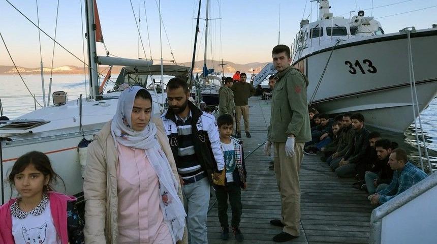 Bodrum Ve Marmaris&rsquo;te 113 G&ouml;&ccedil;men Yakalandı