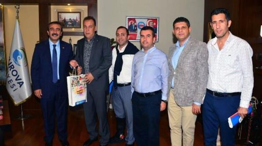 &Ccedil;ukurova Belediyesi'nden Adana Demirspor'a 100 Bin Tl'lik Destek