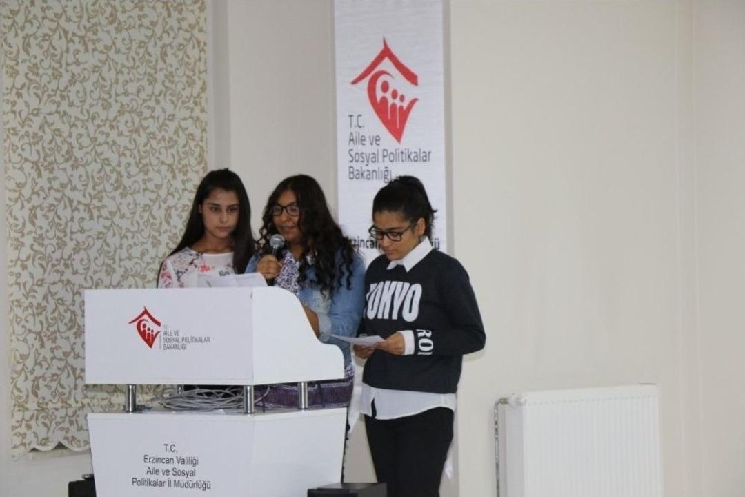 Erzincan&rsquo;da D&uuml;nya Kız &Ccedil;ocukları G&uuml;n&uuml; Etkinliği D&uuml;zenlendi