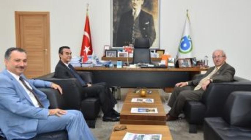 Başkan Albayrak, Kaymakam Abban&rsquo;ı Ağırladı