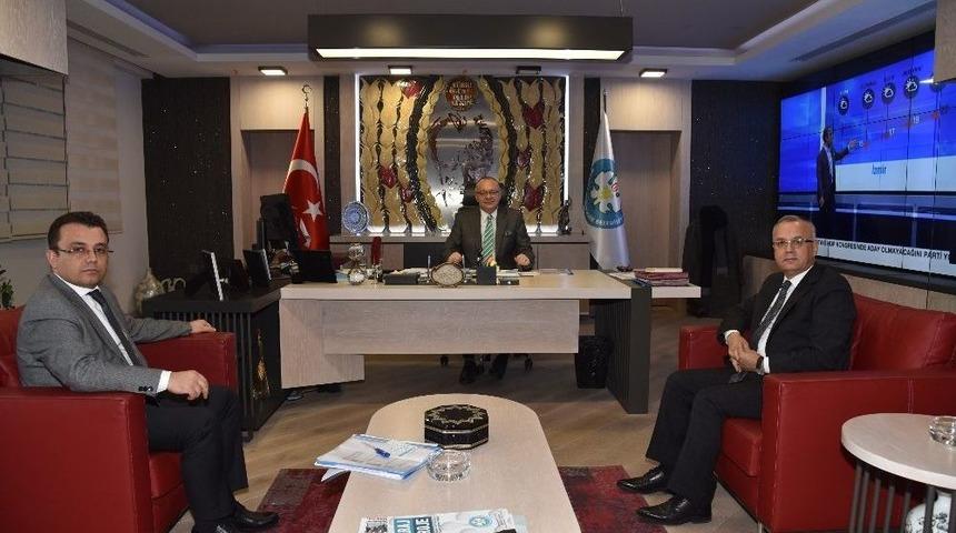 Başkan Kayda Yeni Yılın Projeleri İ&ccedil;in Manisa&rsquo;da Temaslarda Bulundu