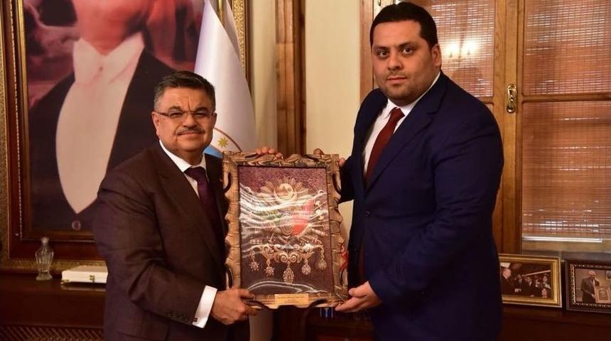 Ak Parti Genel Merkezi&rsquo;nden Başkan Yağcı&rsquo;ya Ziyaret