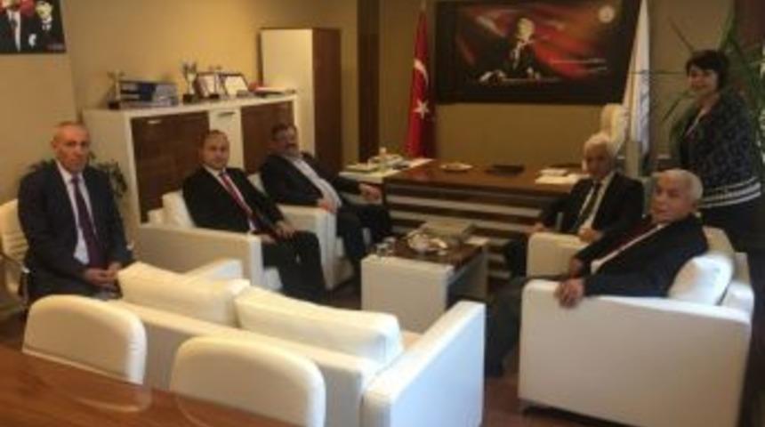 &Ccedil;aturoğlu, Rekt&ouml;r Azar İle Alaplı Myo&rsquo;yu Ziyaret Etti