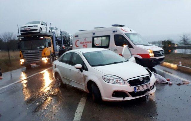 Kahramanmaraş’ta Taziye Dönüşü Kaza: 1 Ölü, 2 Yaralı