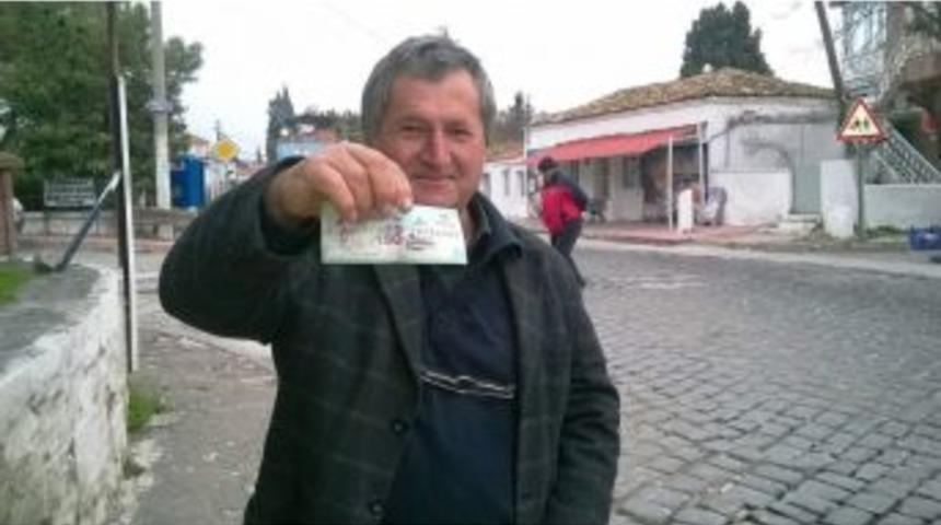 Aldığı Biletle Tarım Kredisi Borcunu Kapattı