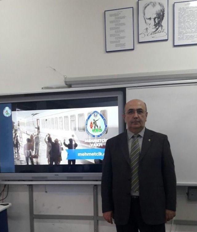 Gazi Ahmet Muhtar Paşa Ortaokulu Öğrencilerine Mehmetçik Vakfı’nı Anlattı
