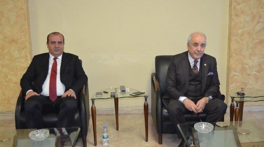 Başkanı Uçar, Milletvekili Hamidiy İle Bir Araya Geldi