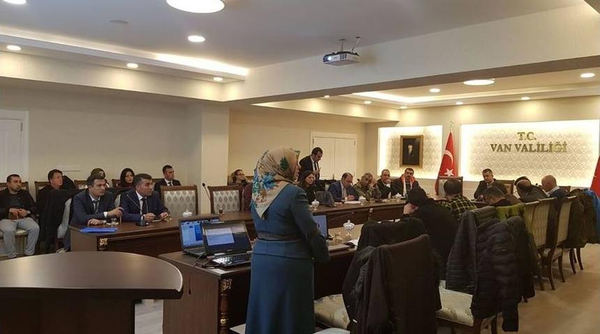 Van&rsquo;da Sulak Alanlar Toplantısı
