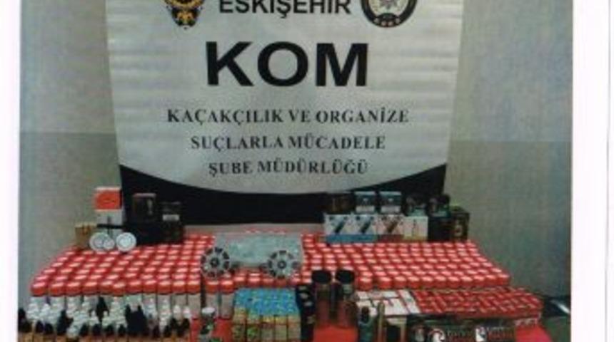 G&uuml;mr&uuml;k Ka&ccedil;ağı Elektronik Sigaralar Ve Par&ccedil;aları Ele Ge&ccedil;irildi