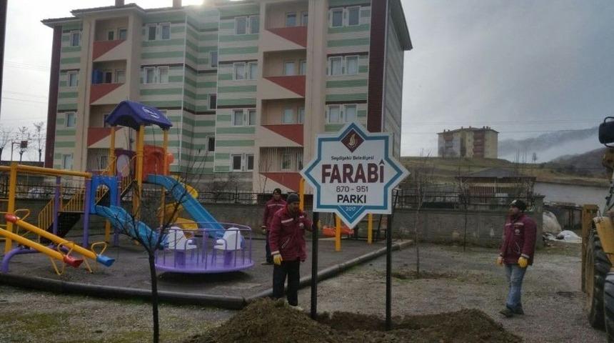 Seydişehir&rsquo;de 45 Parkın Tabelası Takıldı