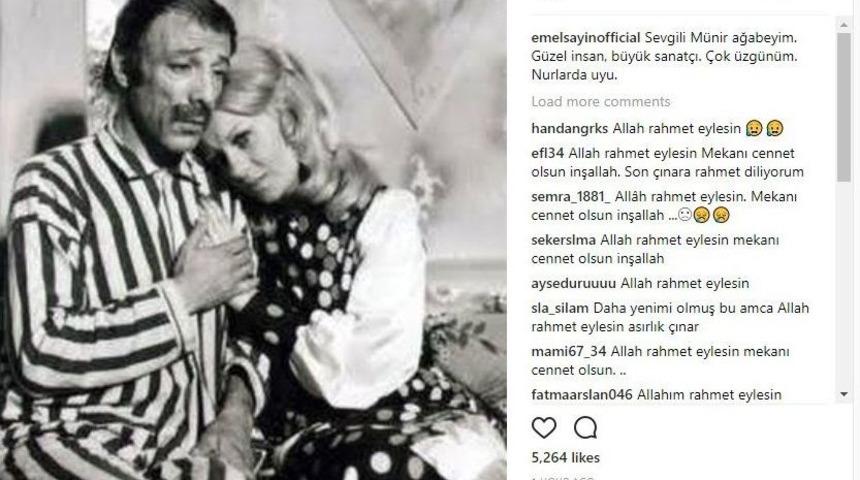 Emel Sayın Ve Filiz Akın&rsquo;dan Duygusal M&uuml;nir &Ouml;zkul Paylaşımı