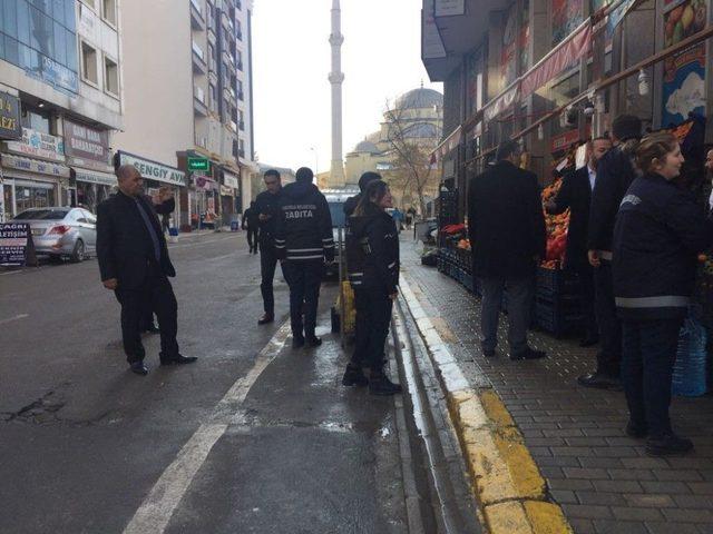 İpekyolu Belediyesinden Yol Ve Kaldırım Denetimi