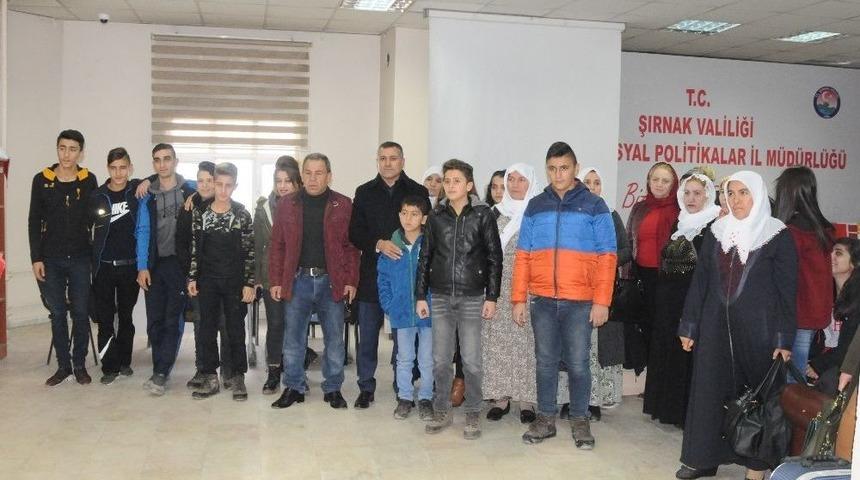 Şırnak&rsquo;ta 44 Şehit Yakını Mersin&rsquo;e Geziye G&ouml;nderildi