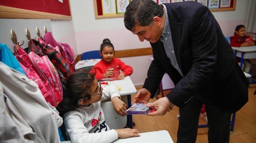 Belediye Başkanı Rıdvan Fadıloğlu, &Ouml;zel &Ouml;ğrencilerle Buluştu