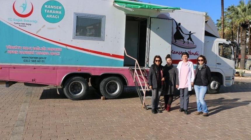 Meme Kanseri Tarama Aracı Marmaris&rsquo;te