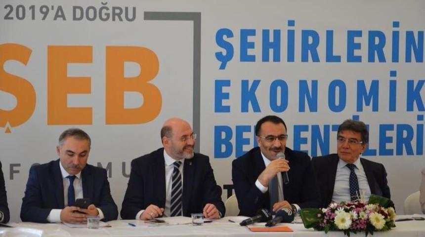 K&uuml;tahya&rsquo;da &rsquo;şehirlerin Ekonomik Beklentileri&rsquo; Forumu