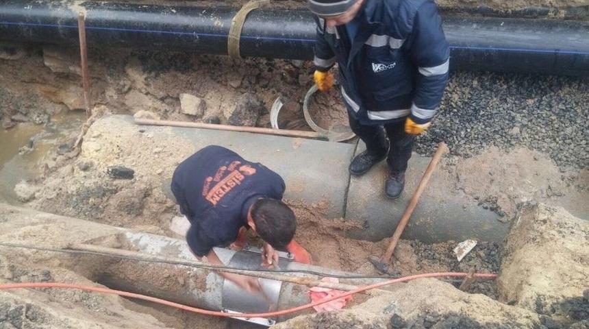 Teski &Ccedil;orlu&rsquo;daki Su Hatlarını Yeniliyor