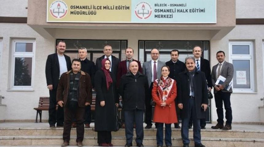 İl&ccedil;e Milli Eğitim M&uuml;d&uuml;rleri İstişare Toplantısı Osmaneli&rsquo;de Yapıldı