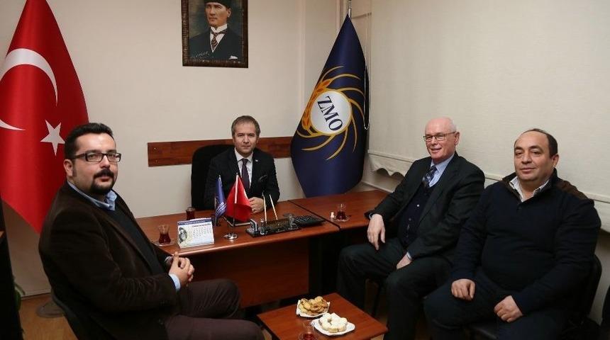 Başkan Kurt&rsquo;tan Odunpazarı Ziraat Odası Ve Ziraat M&uuml;hendisleri Odasına Teşekk&uuml;r Ziyareti