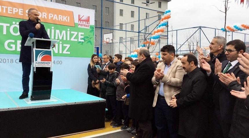 &Ccedil;ekmek&ouml;y&rsquo;e Yeni Spor Parkı