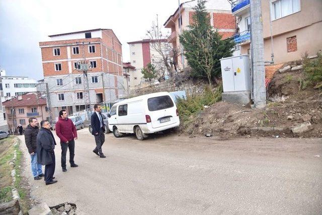 Başkan Yağcı’dan Cumhuriyet Mahallesi’nde İnceleme