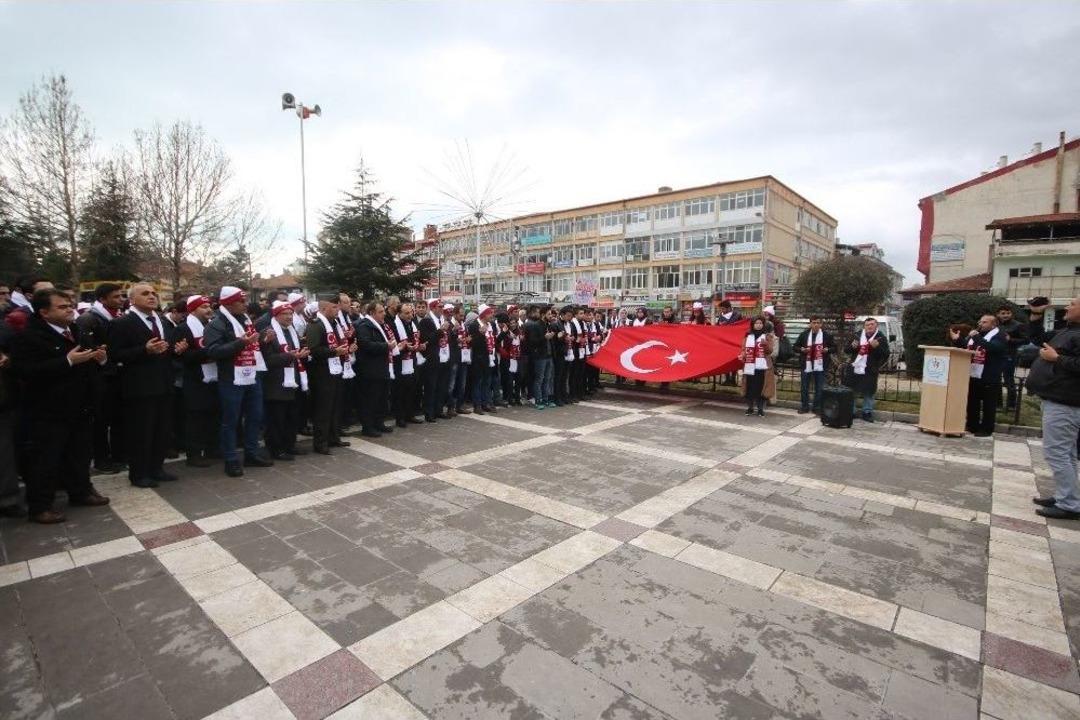 Beyşehir&rsquo;de &lsquo;sarıkamış Şehitlerini Anma Y&uuml;r&uuml;y&uuml;ş&uuml;&rsquo; D&uuml;zenlendi