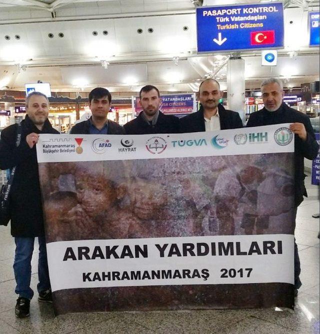 Kahramanmaraş’ın Yardımları Arakan’a Ulaştı