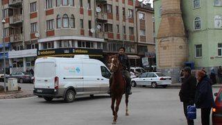 Trafik Çilesine Atlı Çözüm