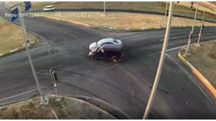 Batman&rsquo;daki Kazalar Mobese Kameralarına Yansıdı