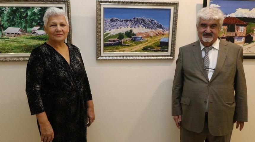 Antalyalı Ressamlardan Mersin&rsquo;de Resim Sergisi