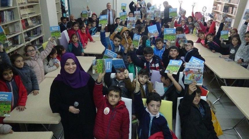 Doğanşehir&rsquo;de Okur-yazar Buluşması