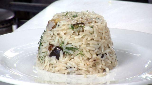 Patlıcanlı pilav nasıl yapılır?